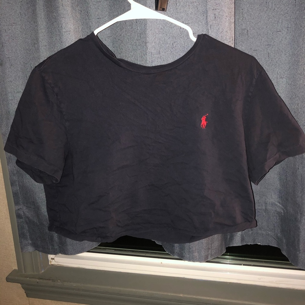 cropped polo